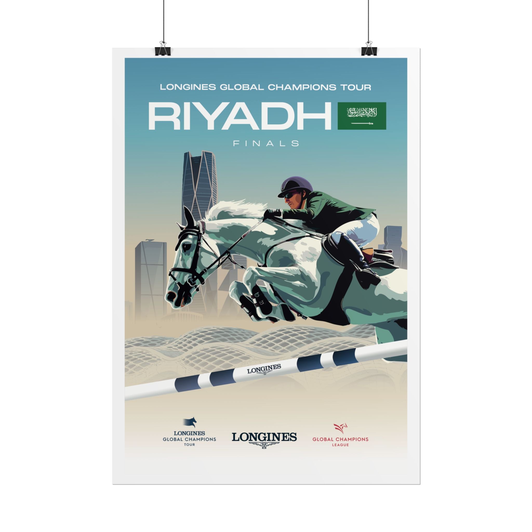 LGCT Riyadh Poster - Limited Edition