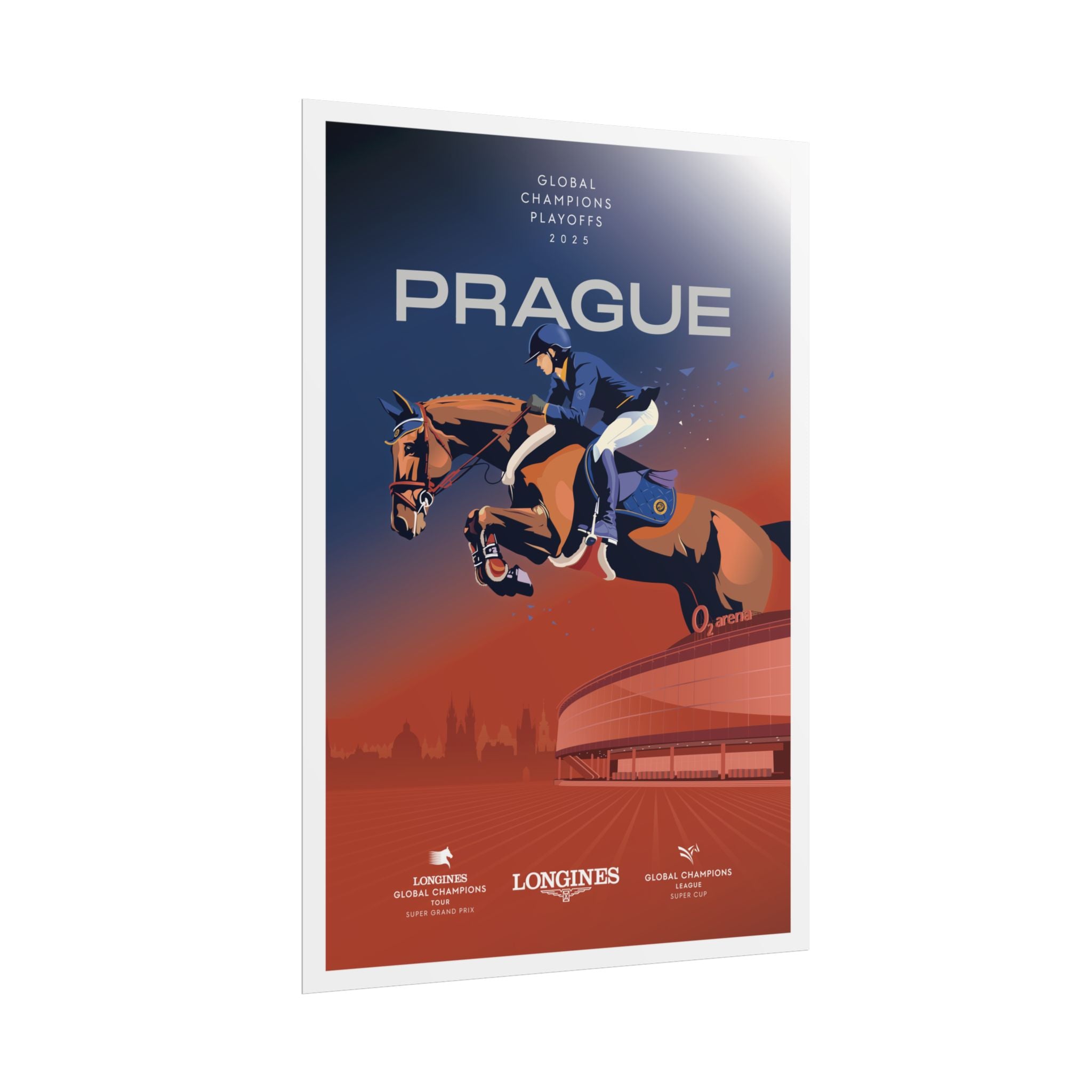 Global Champions Prague Playoffs Poster - Limited Edition
