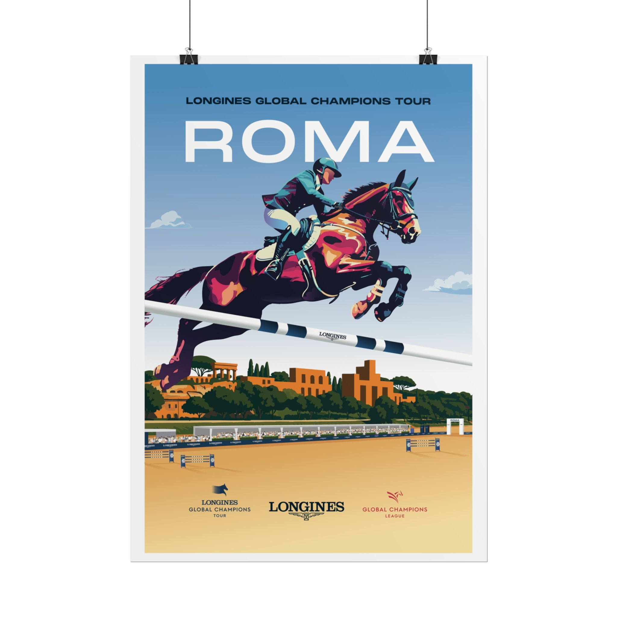 LGCT Rome Poster - Limited Edition