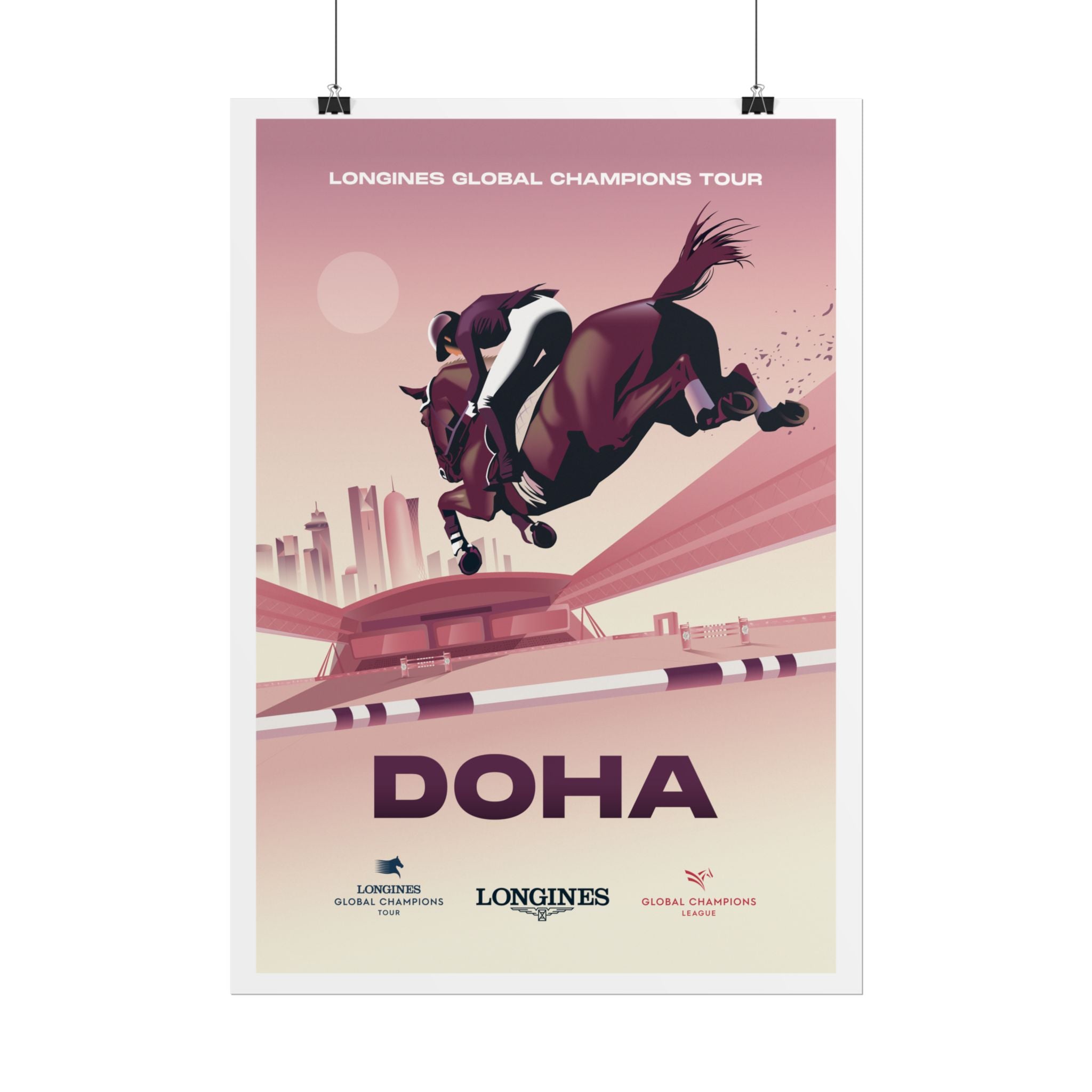LGCT Doha Poster - Limited Edition