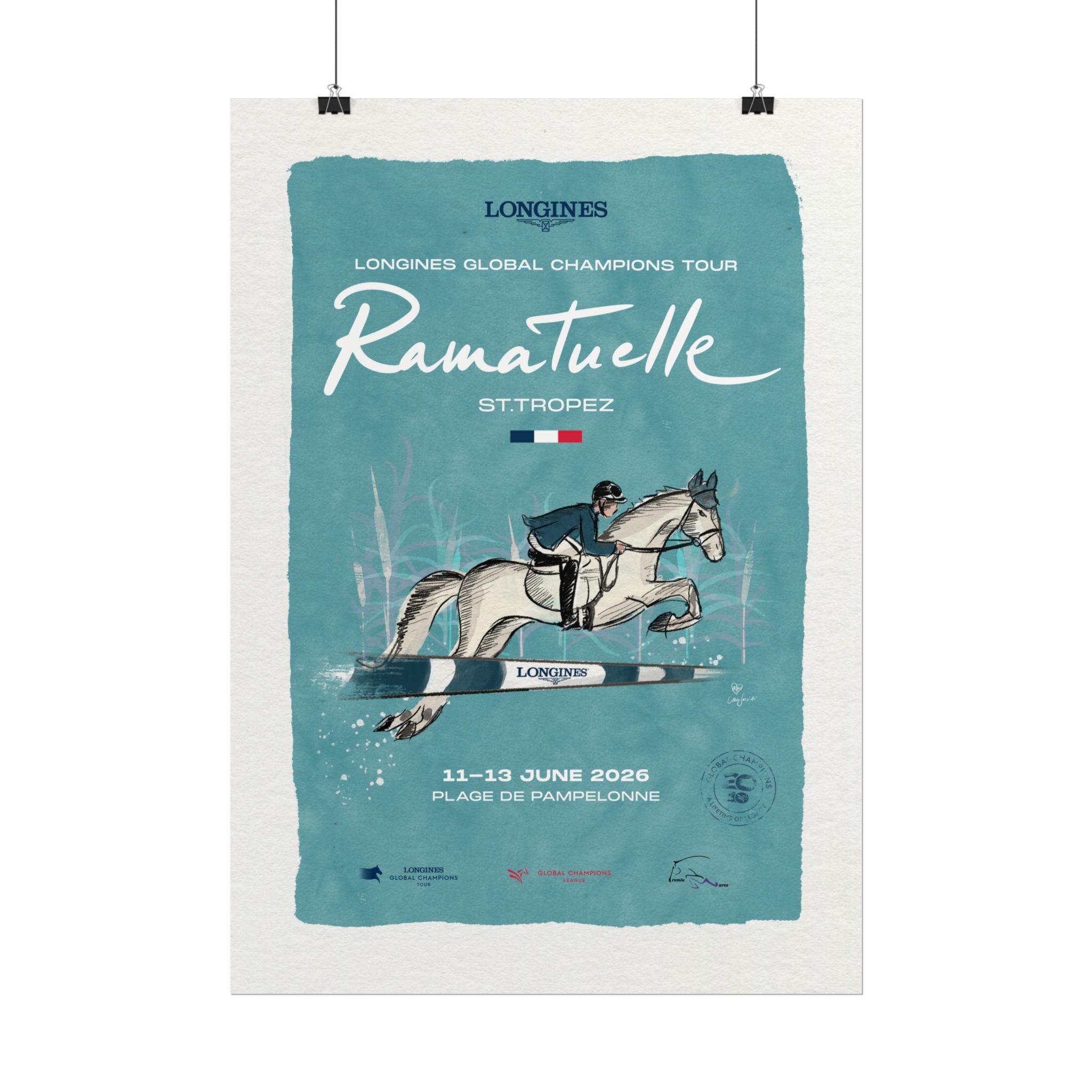 Longines Global Champions Tour Ramatuelle/St. Tropez 2026 Poster