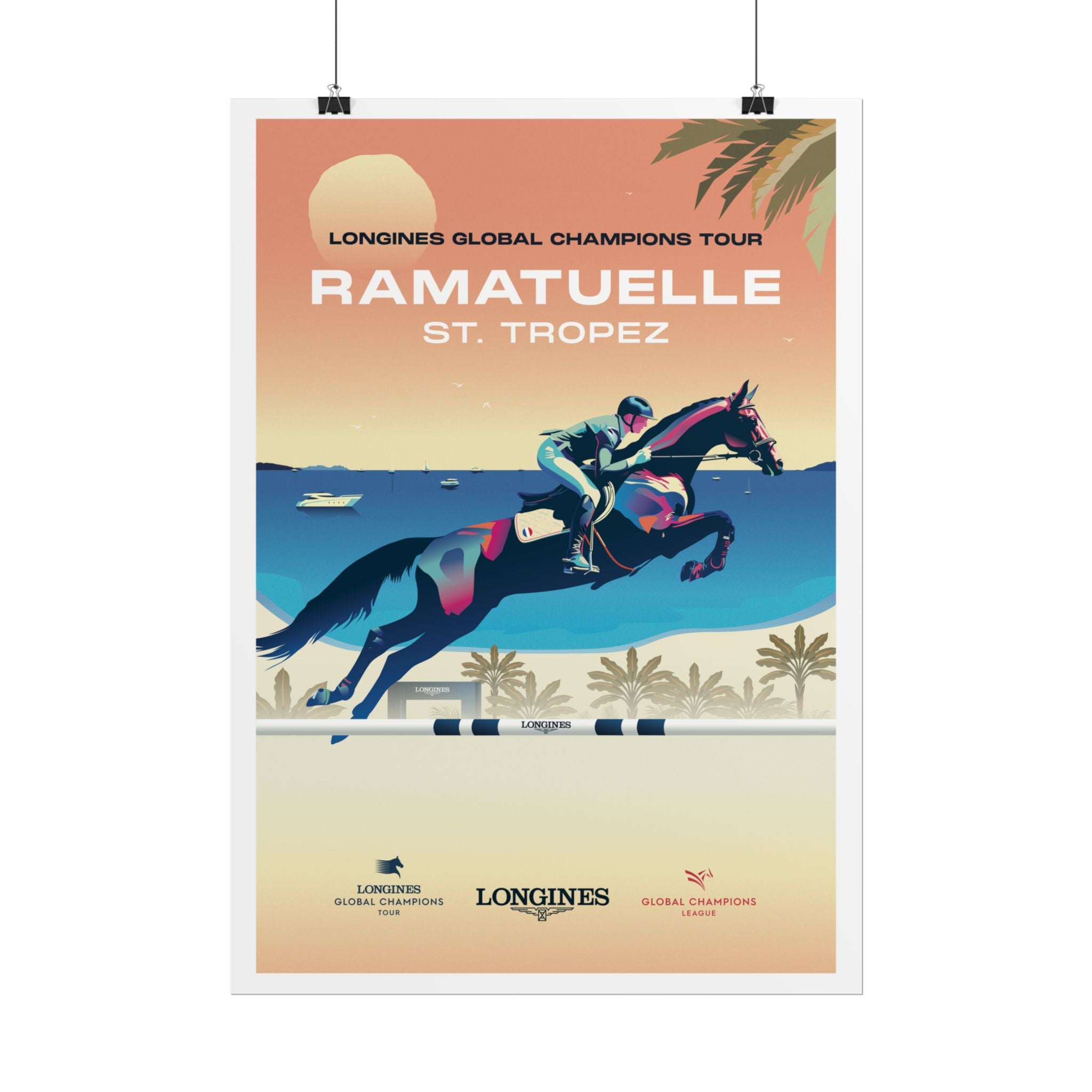LGCT Ramatuelle, St. Tropez Poster - Limited Edition