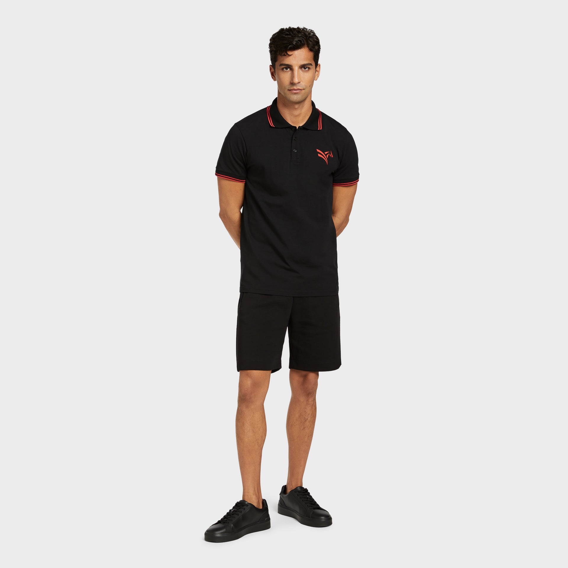 GCL Essentials Unisex Polo Shirt - Black