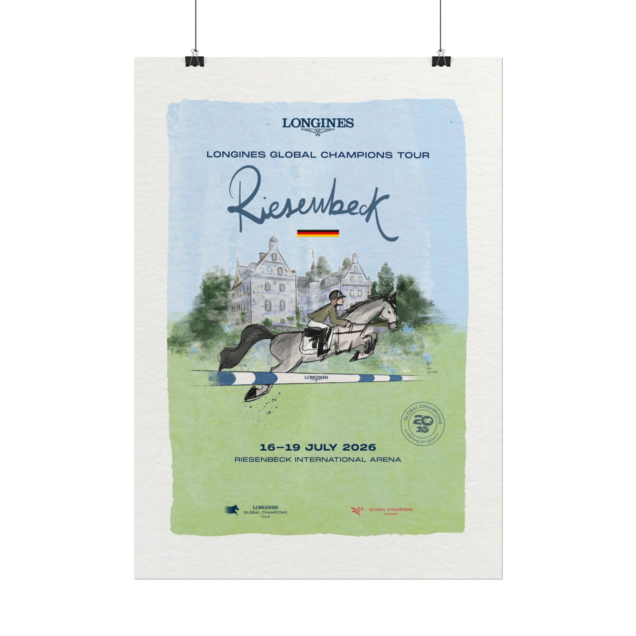 Longines Global Champions Tour Riesenbeck 2026 Poster