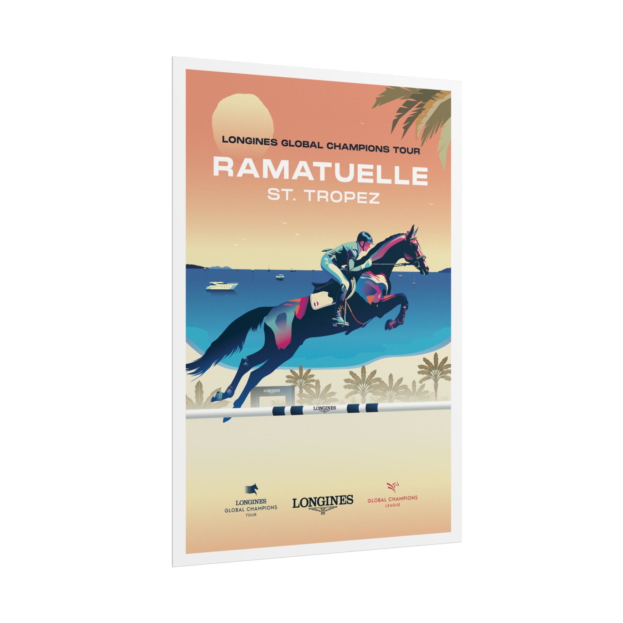 LGCT Ramatuelle, St. Tropez Poster - Limited Edition