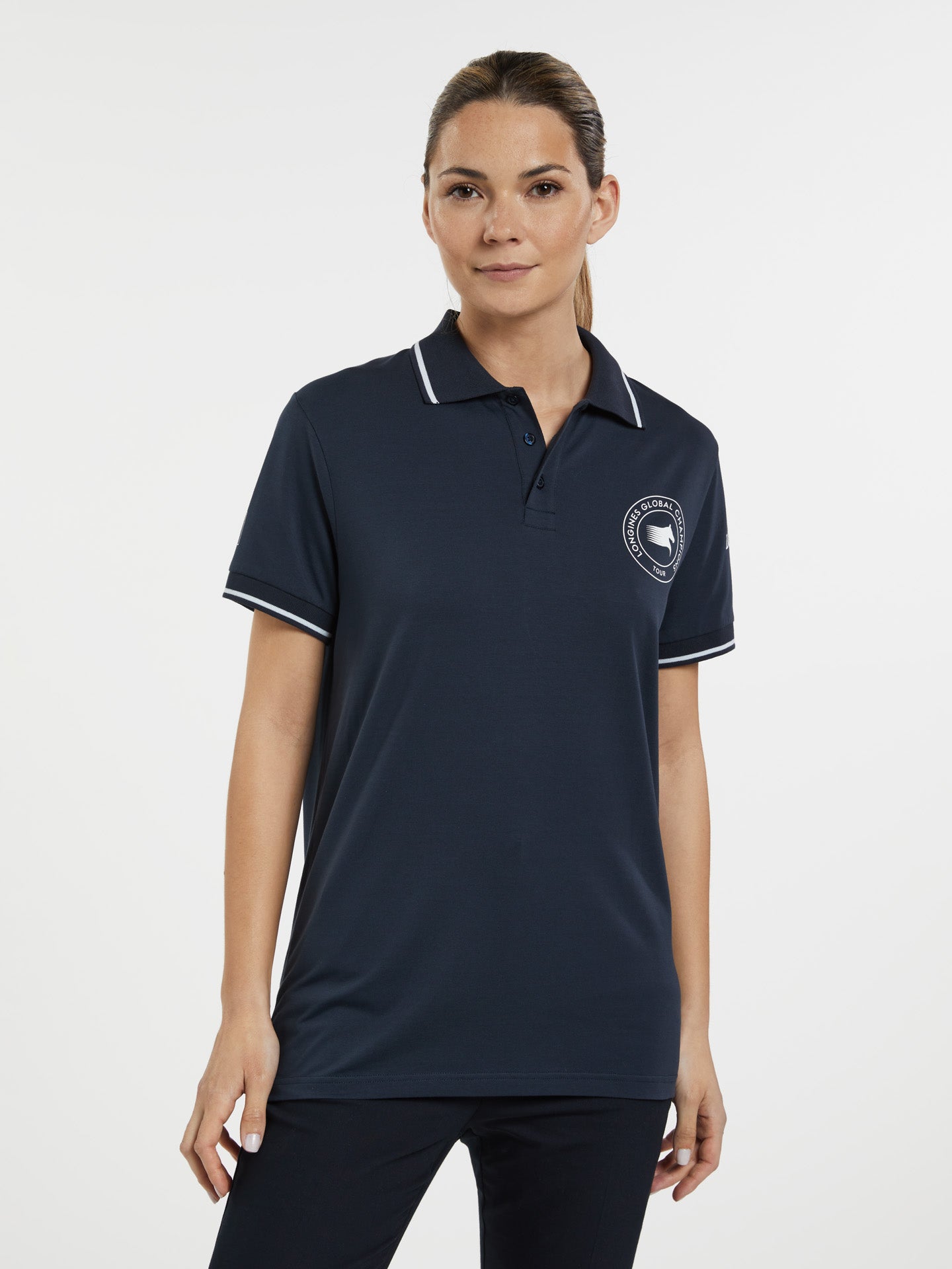 LGCT Essentials Unisex Polo Shirt - Navy Blue