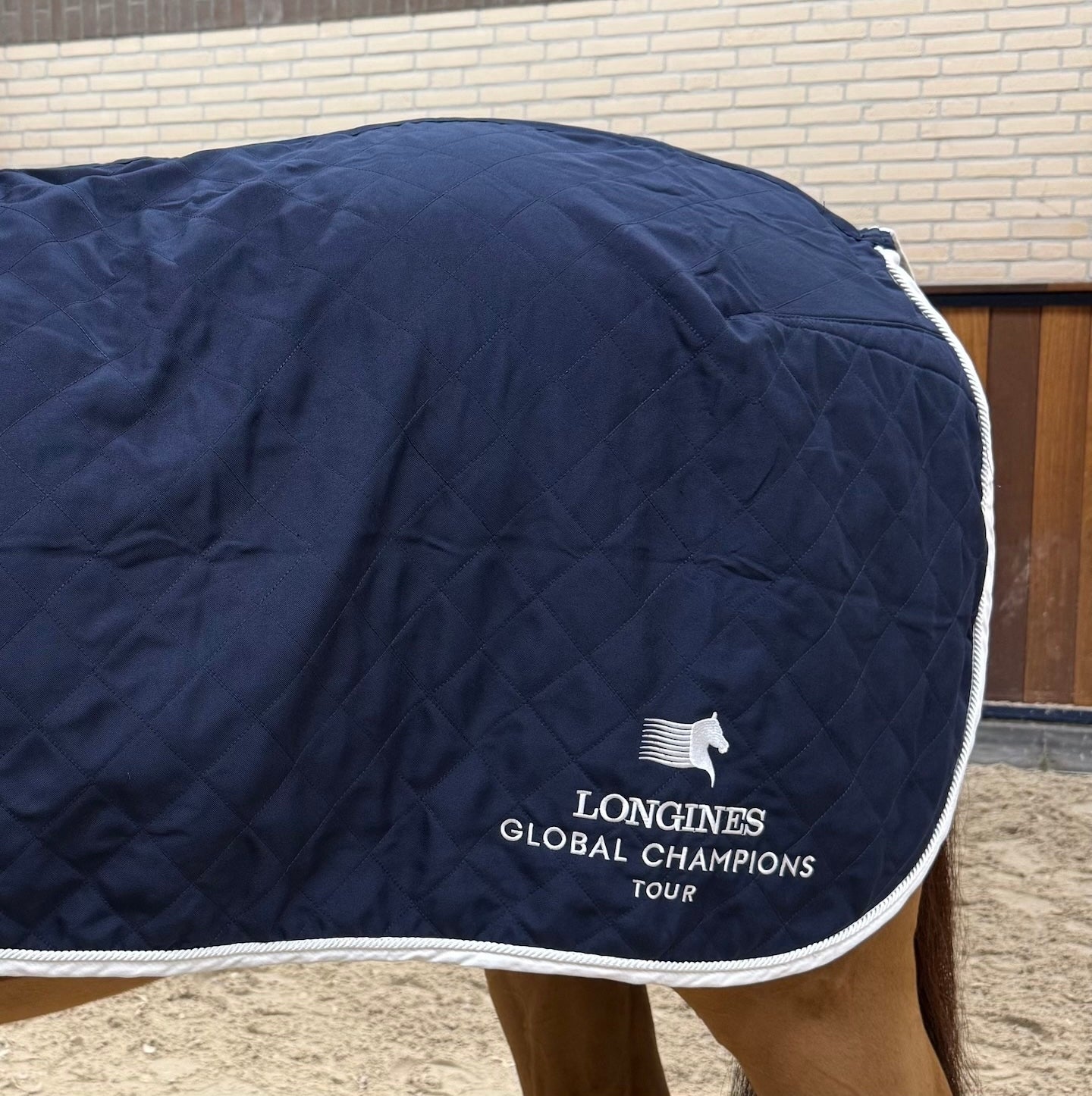 Lami-Cell LGCT Horse Exercise Rug - Navy